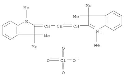 1,3,3-Trimethyl-2-[3-(1,3,3-trimethyl-2-indolinylidene)propenyl]-3H-indolium perchlorate